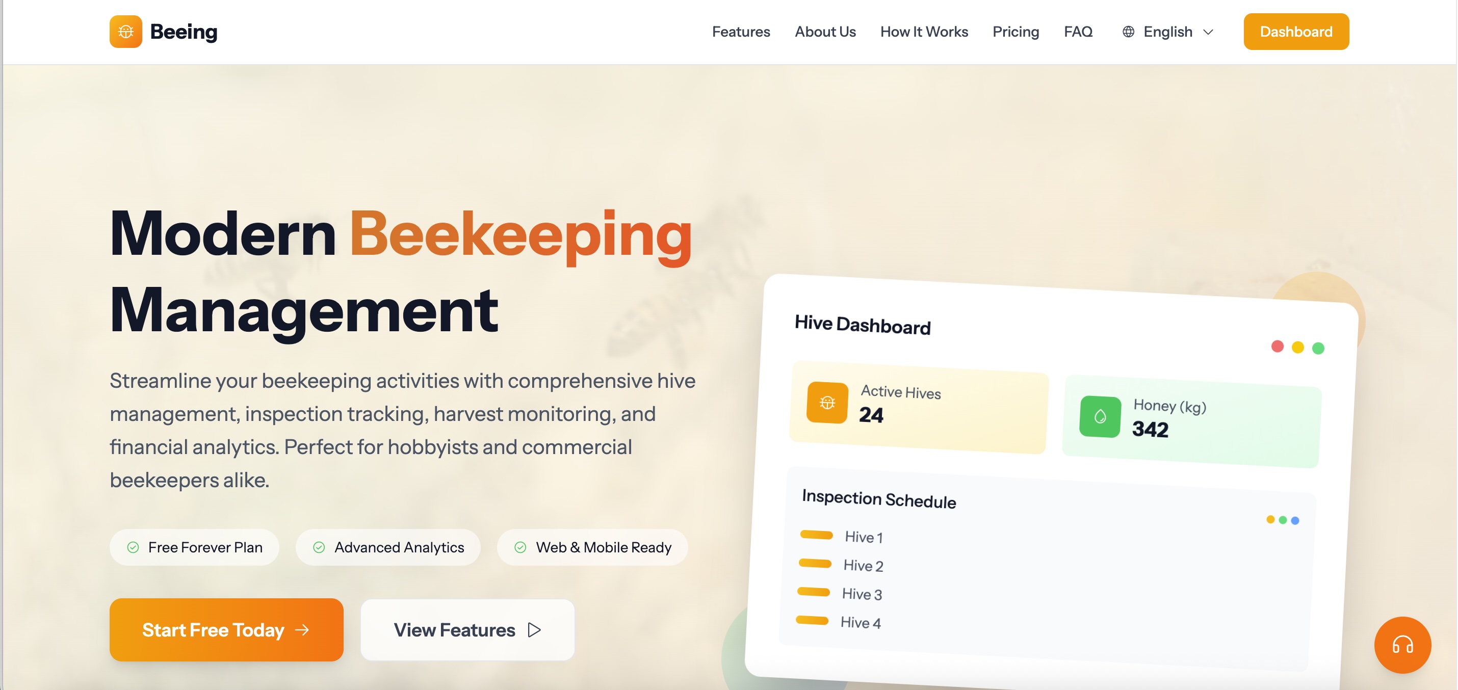 Beeing - Professional Beekeeping Management Made Simple