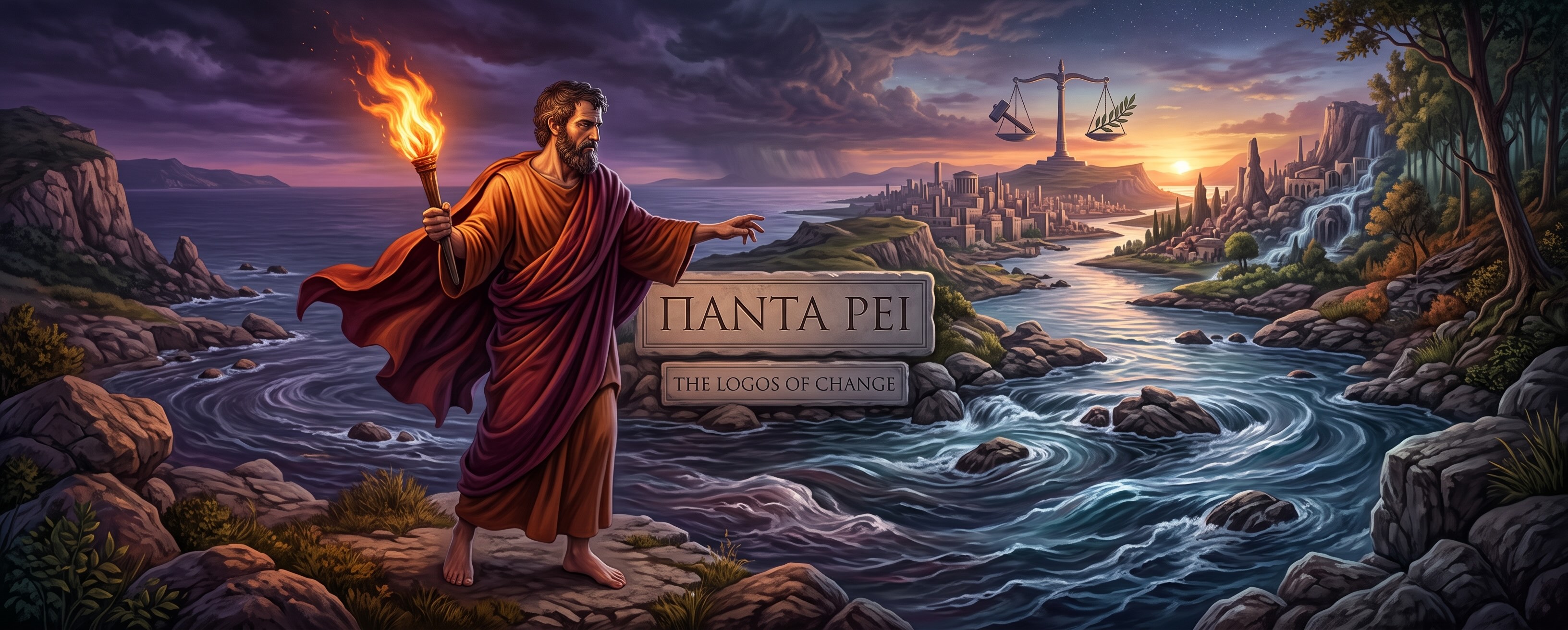 Ο Ηράκλειτος και η Φωτιά της Ροής